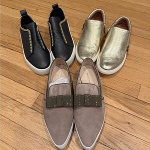 Stylish Slip-On Shoe Collection (All 3 pairs for $99 SIZES 6, 6.5, 7)